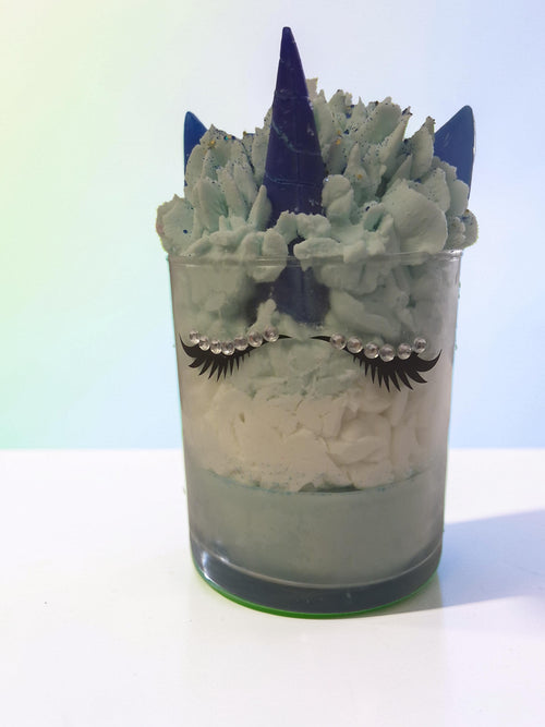 Frosted Sky Unicorn Candle
