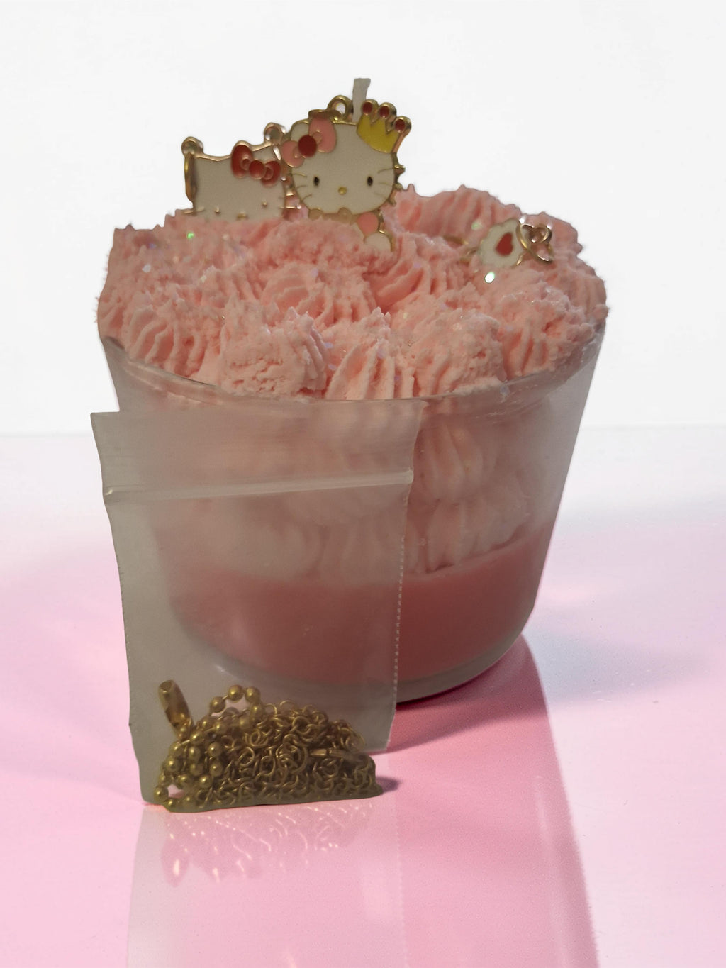 Hello Kitty Princess Scented Candle & Jewelry Bundle