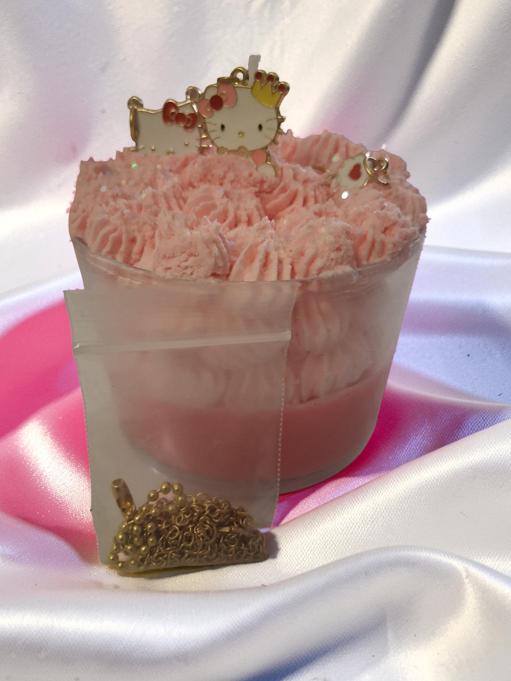 Hello Kitty Princess Scented Candle & Jewelry Bundle