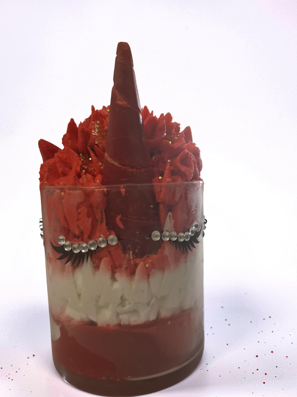“Velvet Rose Unicorn Candle”