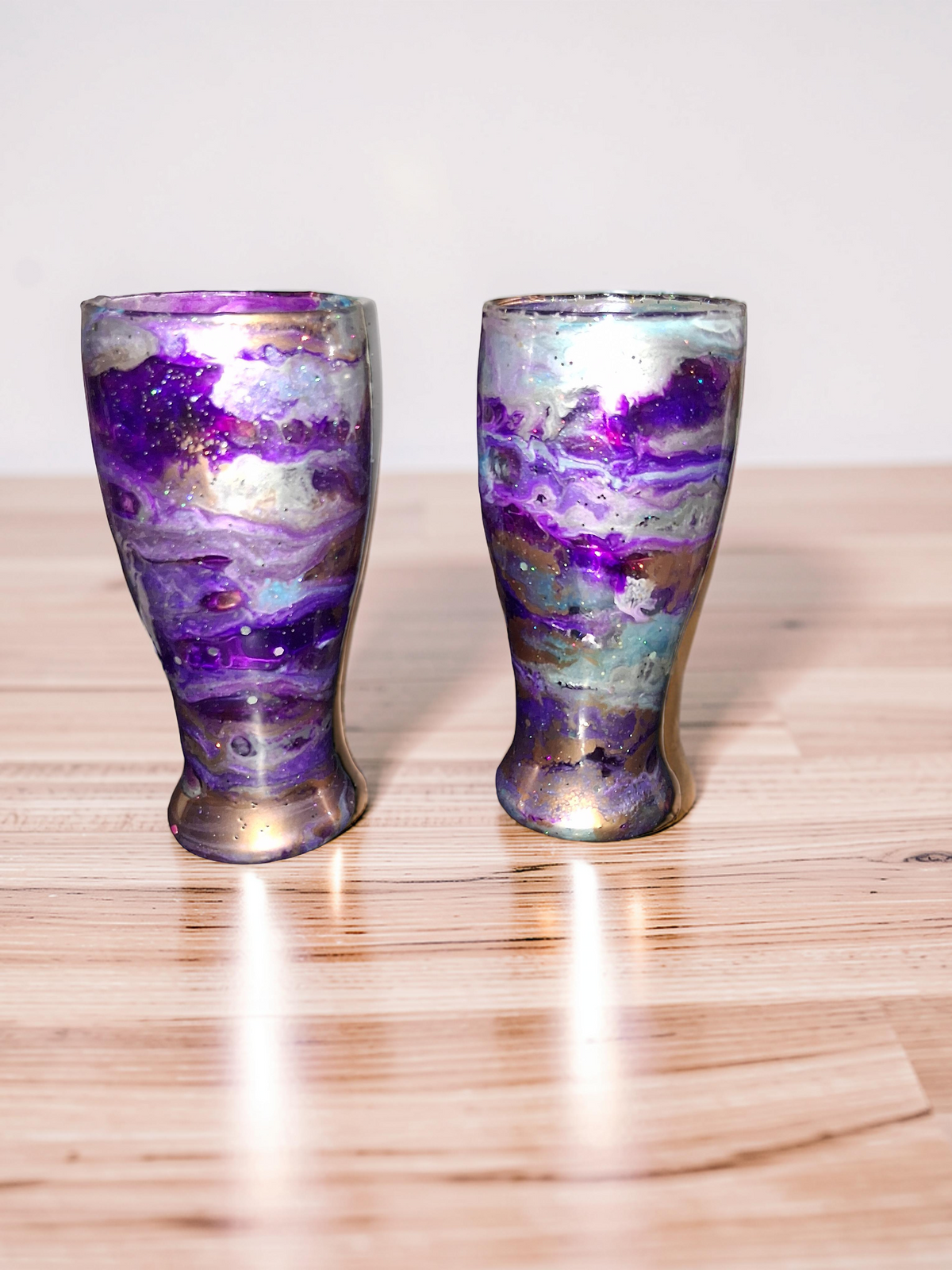"Royal Galaxy" Canvas & Vase Set