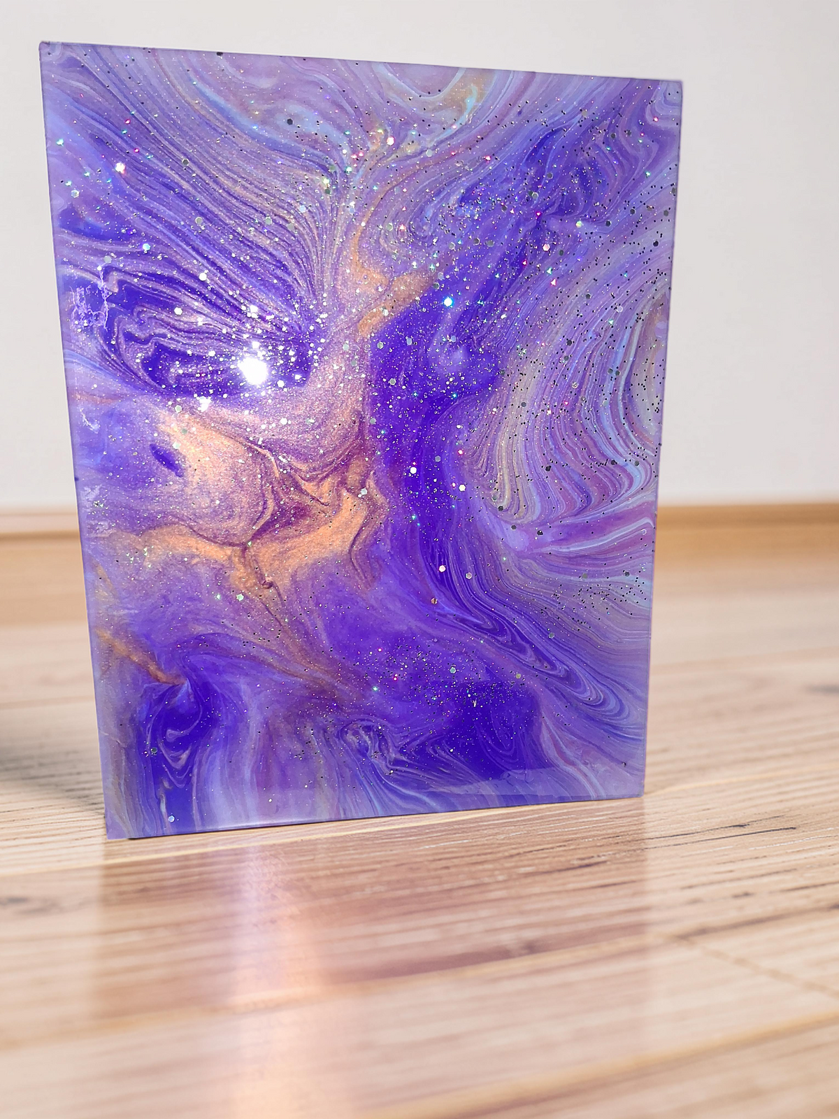"Royal Galaxy" Canvas & Vase Set