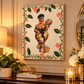 Bloom in Your Own Way — Handcrafted Canvas Art