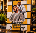 Who Needs Therapy? — Barber Mixed-Media Canvas Art