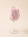 Diamond Dust Champagne Candle