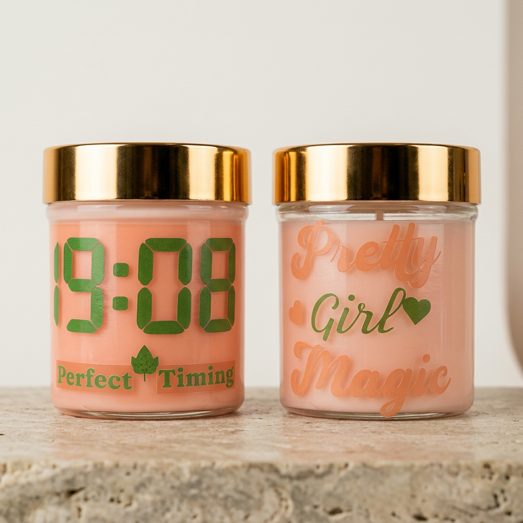 Pink & Green Royalty • Luxury Heritage Candle