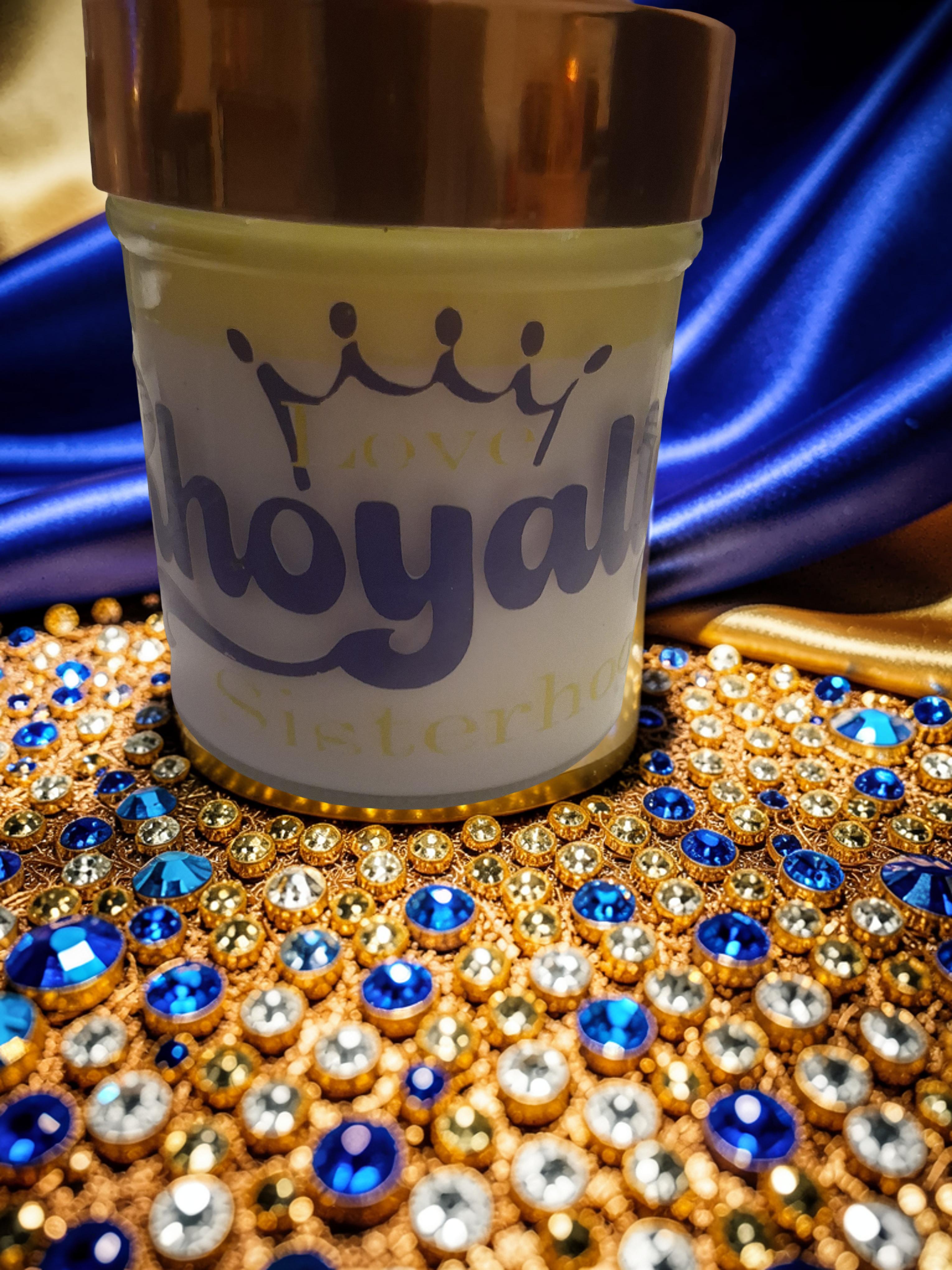 Royal Blue & Gold Heritage Candle