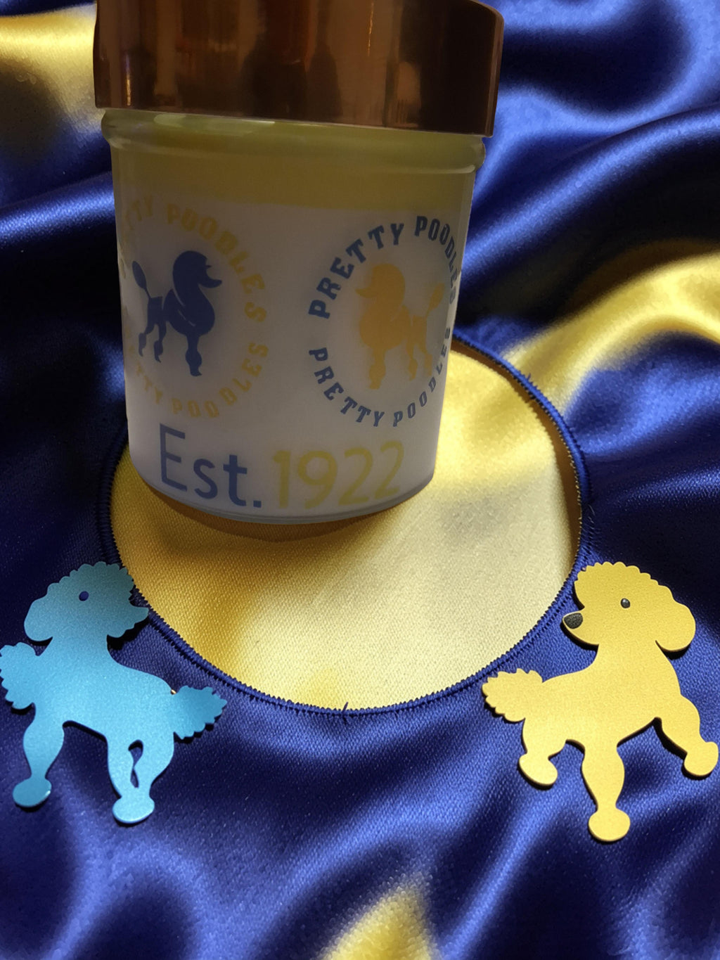 Royal Blue & Gold Heritage Candle