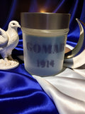 Royal Blue & Shield • Luxury Heritage Candle