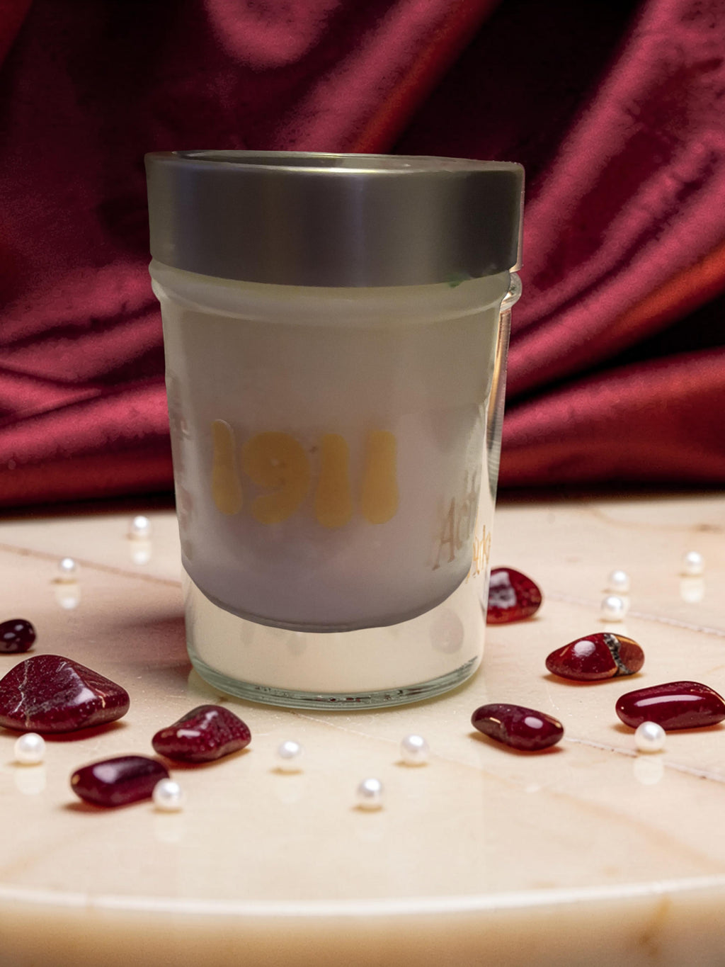 Crimson & Cream Heritage Candle