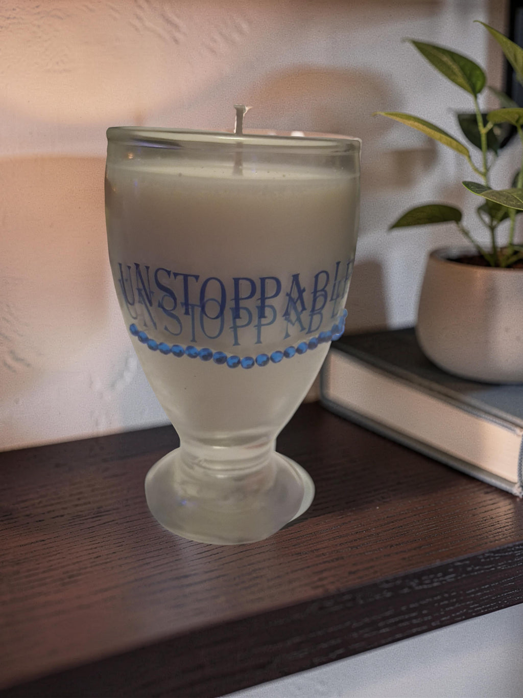 Word Line Candles- Unstoppable Candle