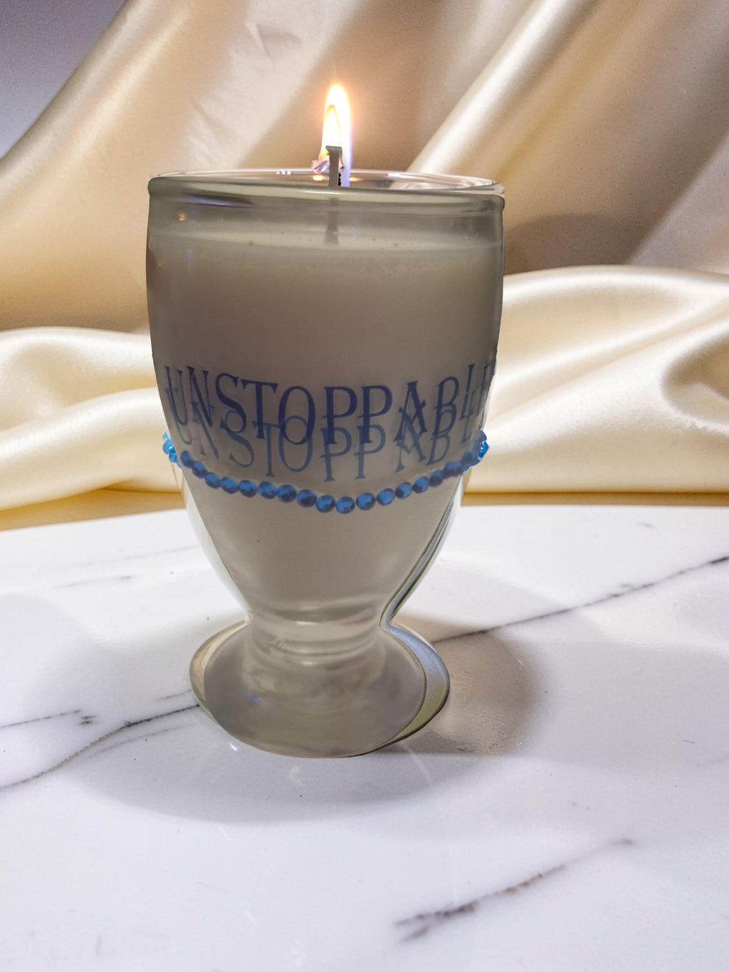Word Line Candles- Unstoppable Candle