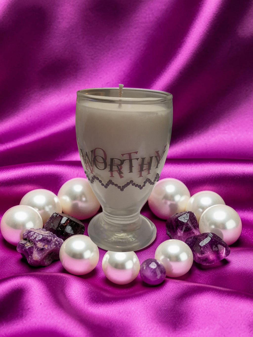 Worthy Royalty Goblet Candle