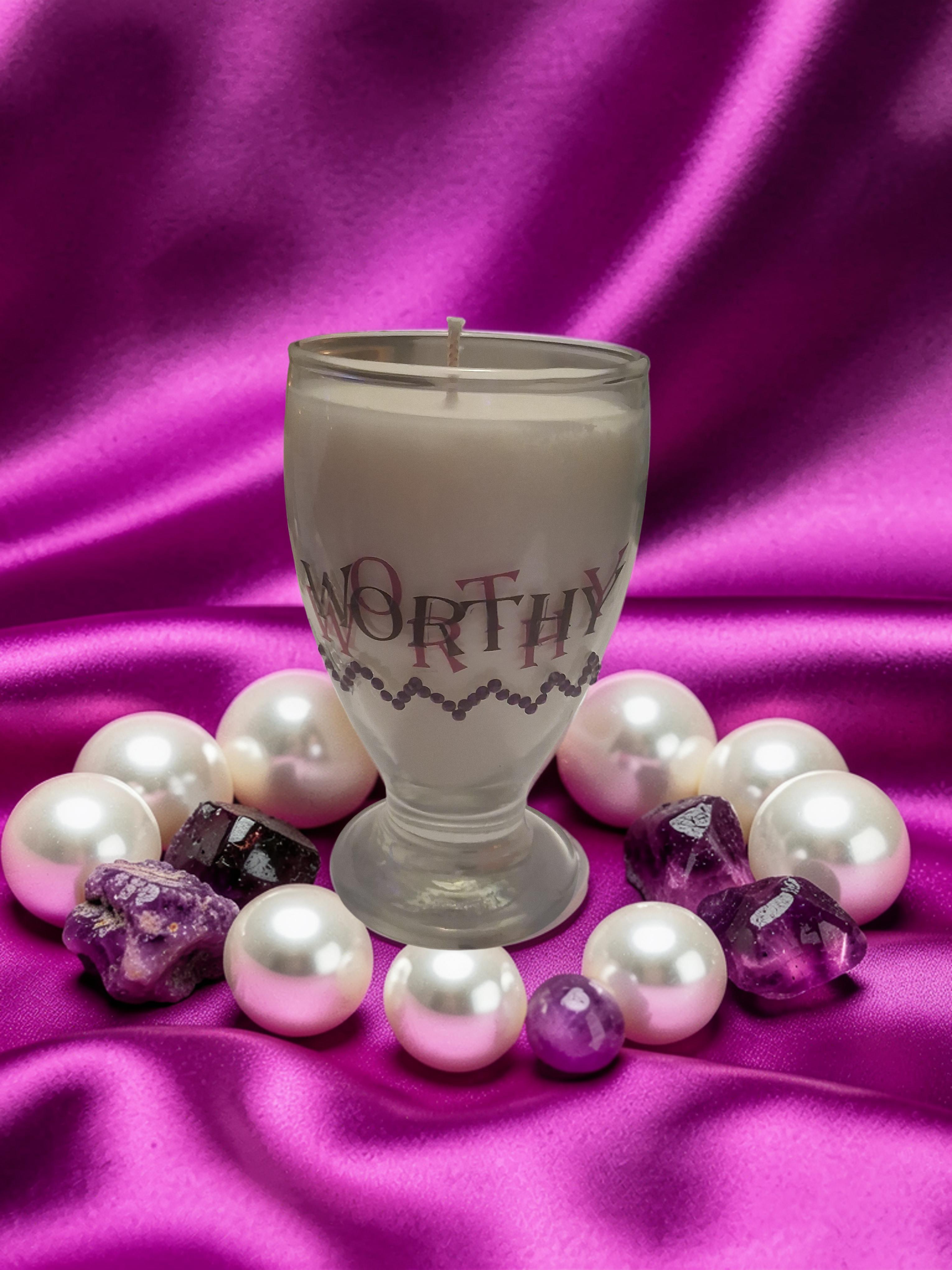 Worthy Royalty Goblet Candle