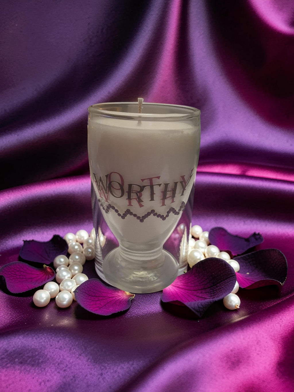 Worthy Royalty Goblet Candle